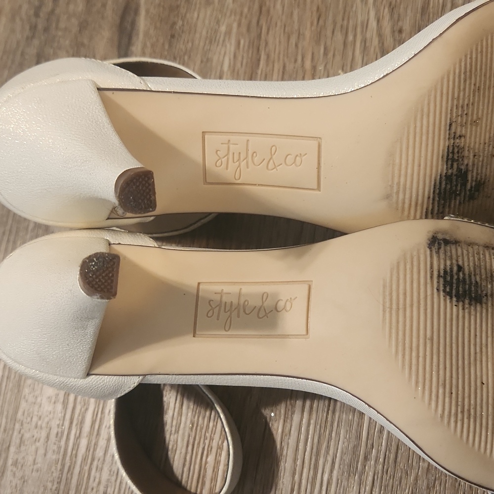 Womens Style & Co Strappy Heels - Picture 6 of 6